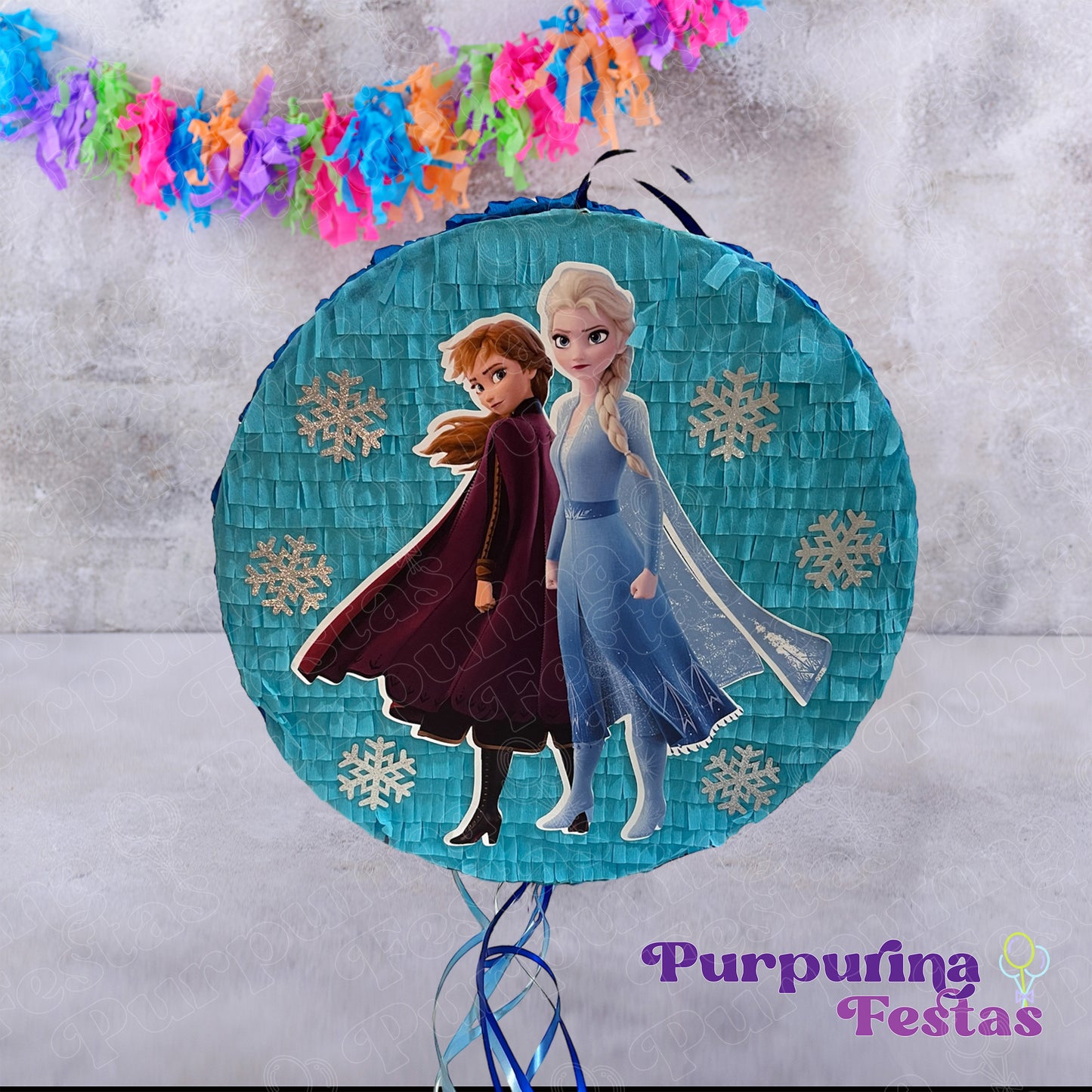 Pinhata Frozen - Anna e Elsa