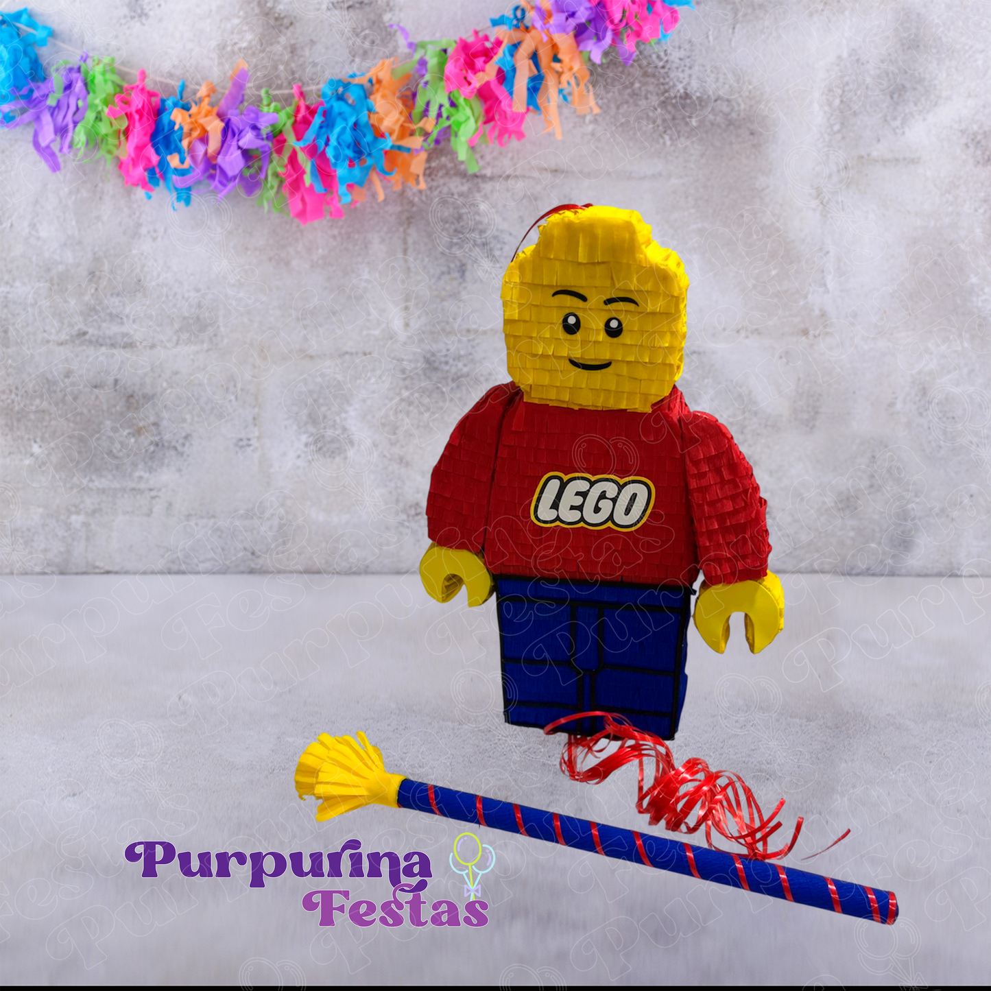 Pinhata Lego - silhueta