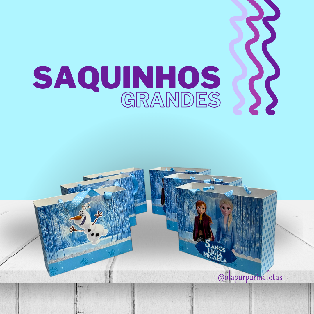 Saco grande personalizáble - Frozen