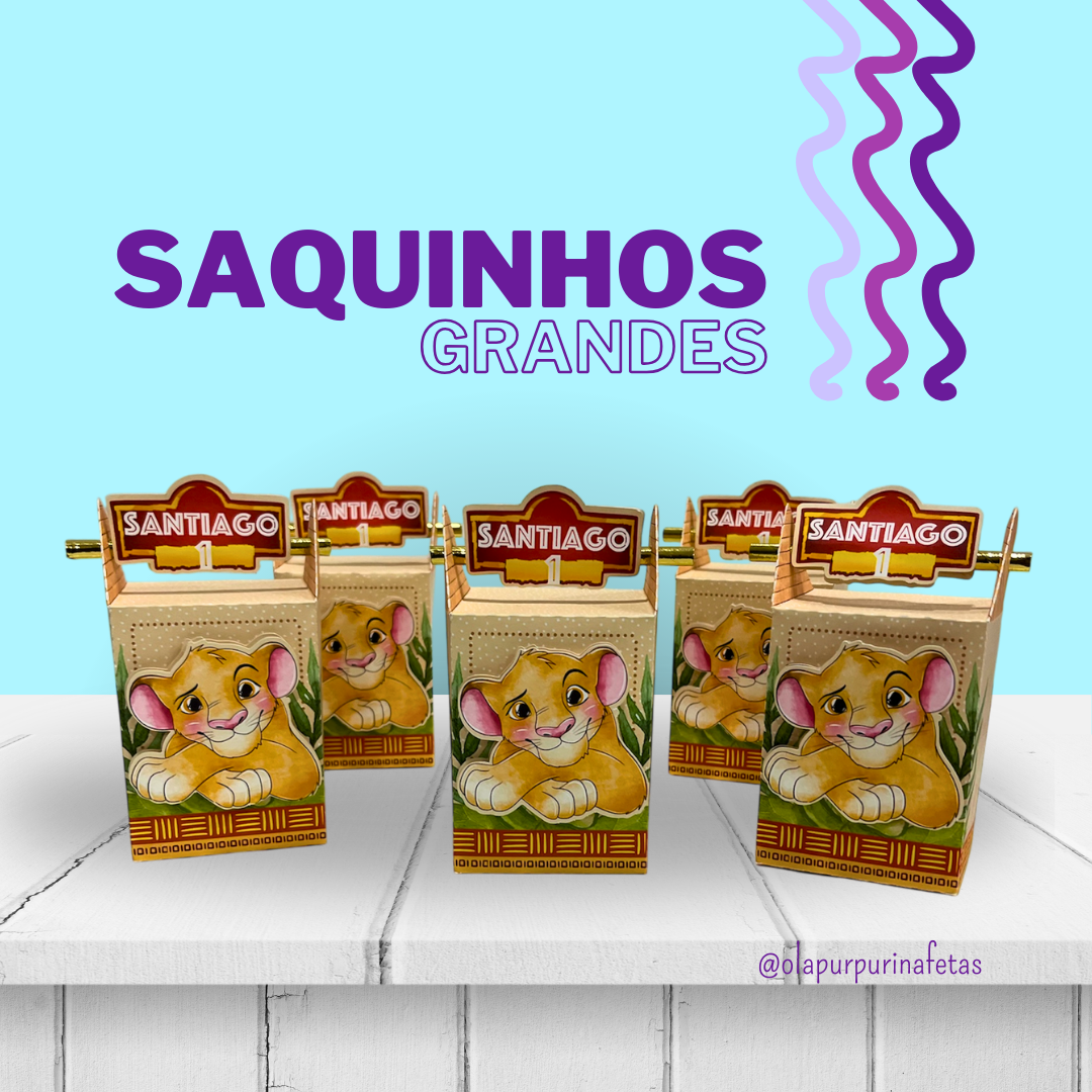 Caixinha Palinha I- Rei Leão