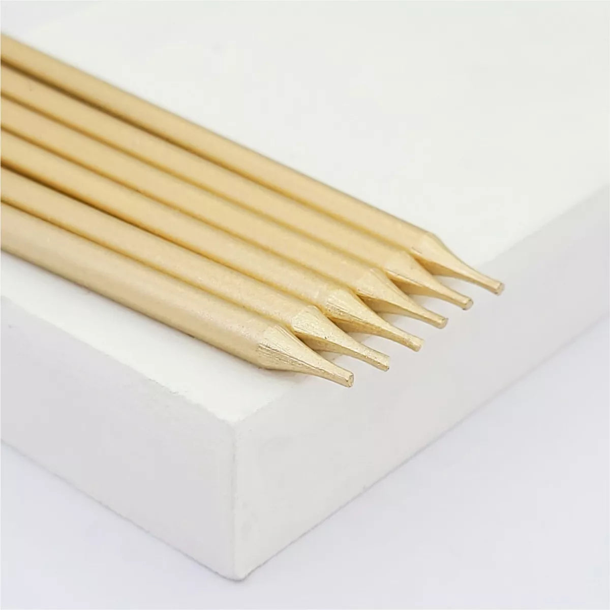 Velas Aniversario Douradas