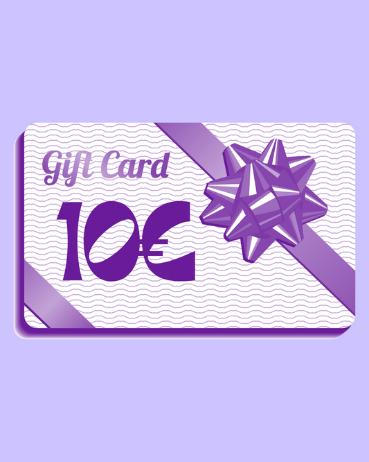 🎁 Tarjeta Regalo Purpurina – O Presente Perfeito para Qualquer Ocasião!