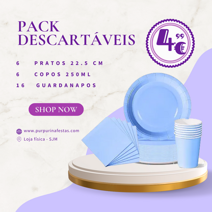 Pack Descartáveis