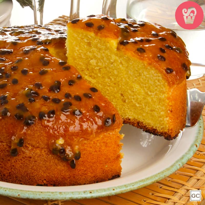 Bolo de Maracujá