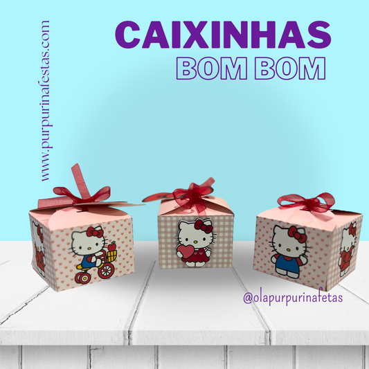 Caixinha Bom Bom - Hello Kitty