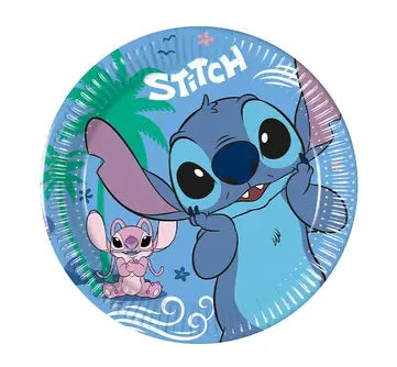 Pratos Stitch & Angel