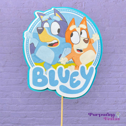 Topo de Bolo Bluey -2D