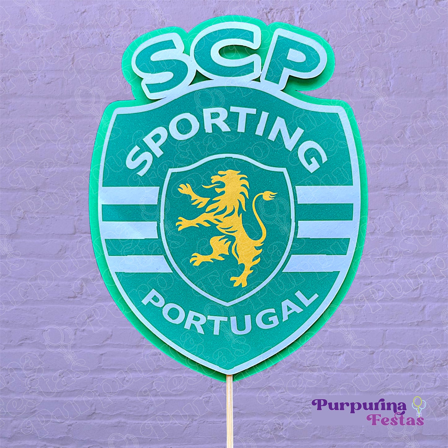 Topo de Bolo Sporting Clube de Portugal - 2D